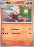 Raboot 27/142 Stellar Crown English Pokémon card