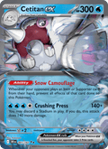 Cetitan ex 65/182 Destined Rivals English Pokémon card
