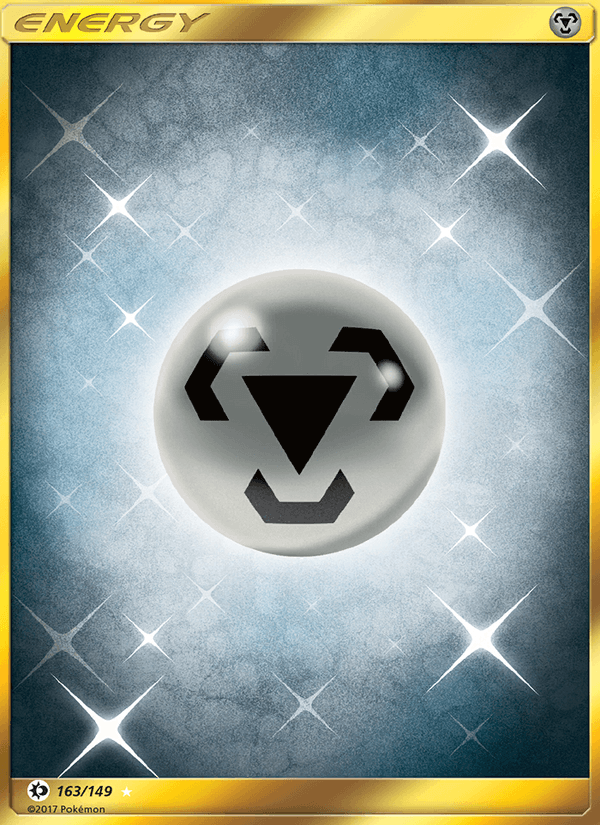 Metal Energy 163/149 Sun & Moon Base Set English Pokémon card