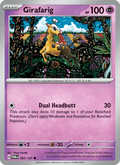 Girafarig 83/167 Twilight Masquerade English Pokémon card