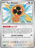 Fan Rotom 85/131 Prismatic Evolutions English Pokémon card