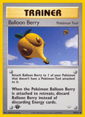 Balloon Berry 60 Neo Revelation English Pokemon card