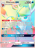 Glaceon GX 159/156 Ultra Prism English Pokémon card