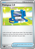 Pokégear 3.0 186/198 Scarlet & Violet English Pokémon card