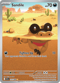 Sandile 135/86 Black Bolt English Pokémon card