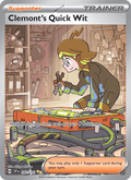 Clemont's Quick Wit 243/191 Surging Sparks English Pokémon card