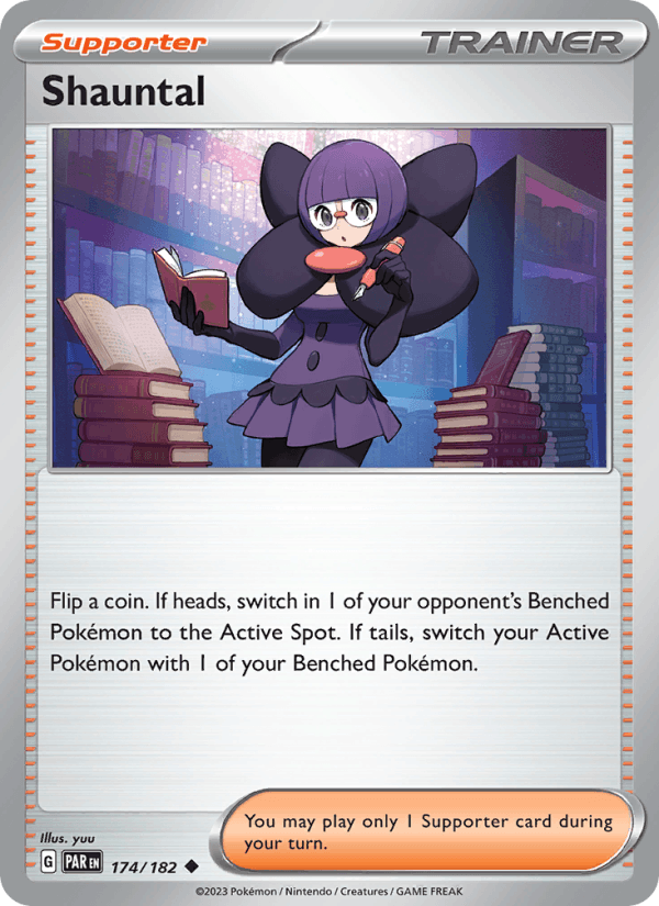 Shauntal 174/182 Paradox Rift English Pokémon card
