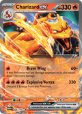 Charizard ex 6/165 151 English Pokémon card