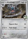 N's Klinklang 105/159 Journey Together English Pokémon card