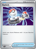 Switch 194/198 Scarlet & Violet English Pokémon card
