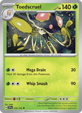 Toedscruel 18/142 Stellar Crown English Pokémon card