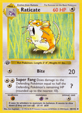 Raticate 40/102 Base Set English Pokémon card