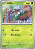 Skiddo 11/198 Scarlet & Violet English Pokémon card
