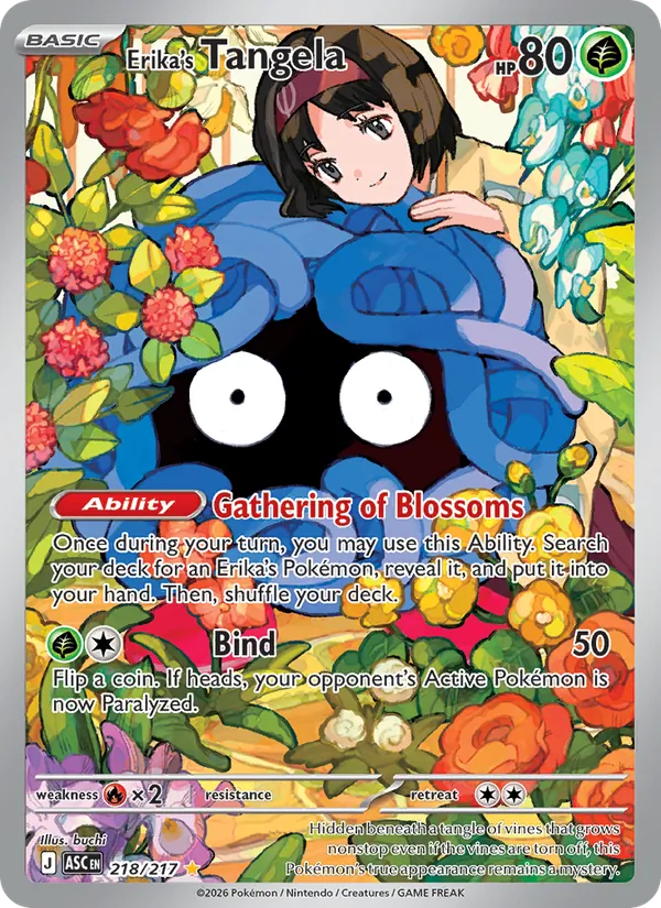 Erika's Tangela - Ascended Heroes #218/217