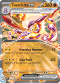 Toxtricity ex 100/182 Paradox Rift English Pokémon card