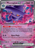 Mismagius ex 36/94 Phantasmal Flames English Pokémon card