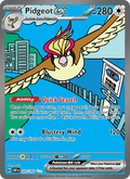 Pidgeot ex 225/197 Obsidian Flames English Pokémon card