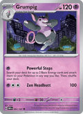Grumpig 91/197 Obsidian Flames English Pokémon card
