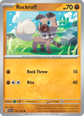 Rockruff 116/193 Paldea Evolved English Pokémon card