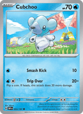 Cubchoo 53/197 Obsidian Flames English Pokémon card