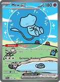Mew ex 232/91 Paldean Fates English Pokémon card