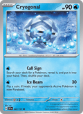 Cryogonal 47/191 Surging Sparks English Pokémon card