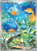 Ducklett 109/86 White Flare English Pokémon card