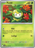 Petilil 6/86 Black Bolt English Pokémon card
