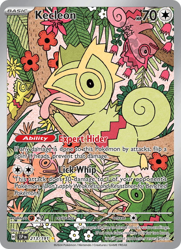 Kecleon 213/191 Surging Sparks English Pokémon card