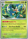 Simisage 5/182 Paradox Rift English Pokémon card