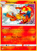 Infernape 23/156 Ultra Prism English Pokémon card