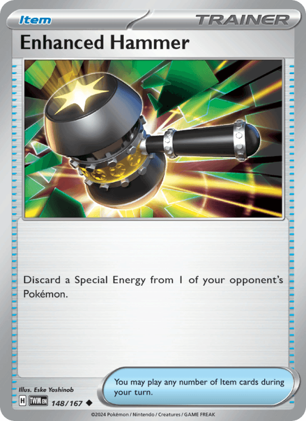 Enhanced Hammer 148/167 Twilight Masquerade English Pokémon card