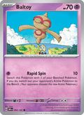 Baltoy 94/197 Obsidian Flames English Pokémon card