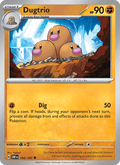 Dugtrio 104/197 Obsidian Flames English Pokémon card