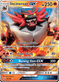 Incineroar GX 27/149 Sun & Moon Base Set English Pokémon card