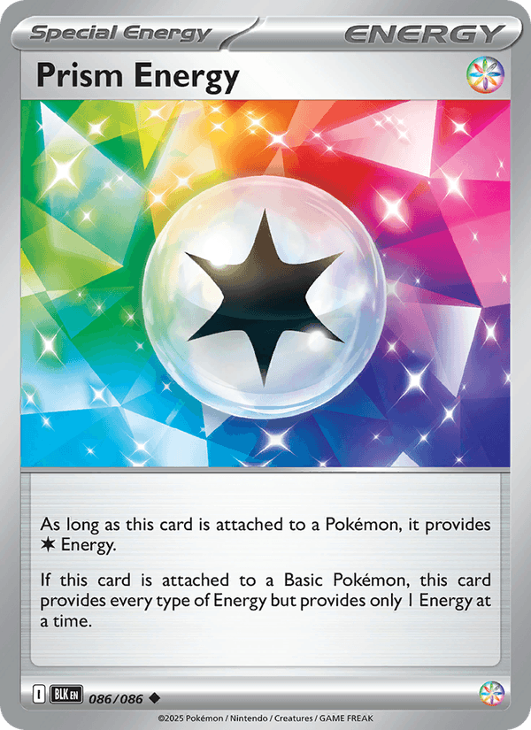 Prism Energy 86/86 Black Bolt English Pokémon card