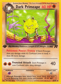 Dark Primeape 43/82 Team Rocket English Pokémon card