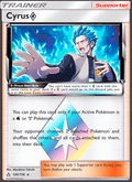 Cyrus ◇ 120/156 Ultra Prism English Pokémon card