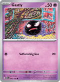 Gastly 92/165 151 English Pokémon card