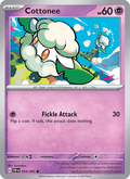 Cottonee 34/91 Paldean Fates English Pokémon card