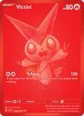 Victini 172/86 White Flare English Pokémon card