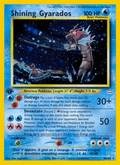 Shining Gyarados 65 Neo Revelation English Pokemon card