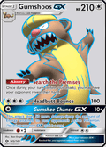 Gumshoos GX 145/149 Sun & Moon Base Set English Pokémon card