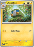 Charjabug 55/162 Temporal Forces English Pokémon card