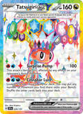 Tatsugiri ex 226/191 Surging Sparks English Pokémon card