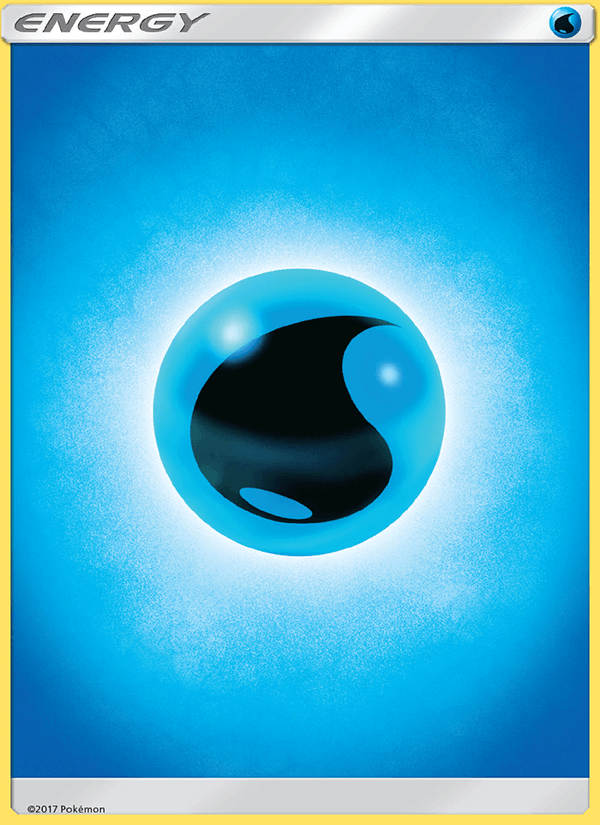 Water Energy 166/149 Sun & Moon Base Set English Pokémon card