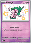 Mime Jr. 157/91 Paldean Fates English Pokémon card