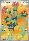Maractus 93/86 Black Bolt English Pokémon card