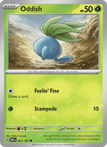 Oddish 1/197 Obsidian Flames English Pokémon card