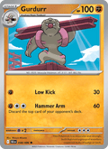 Gurdurr 48/86 Black Bolt English Pokémon card